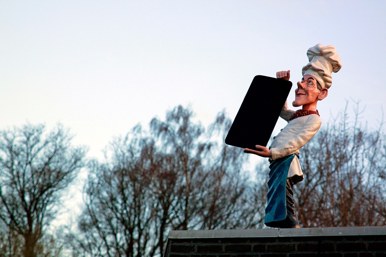 menu planning chef clipboard